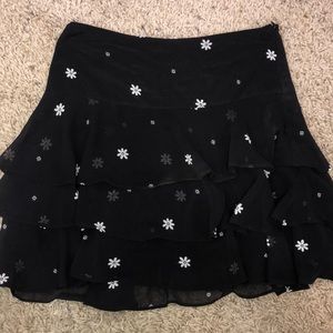 Urban Outfitters Daisy Ruffle Skirt